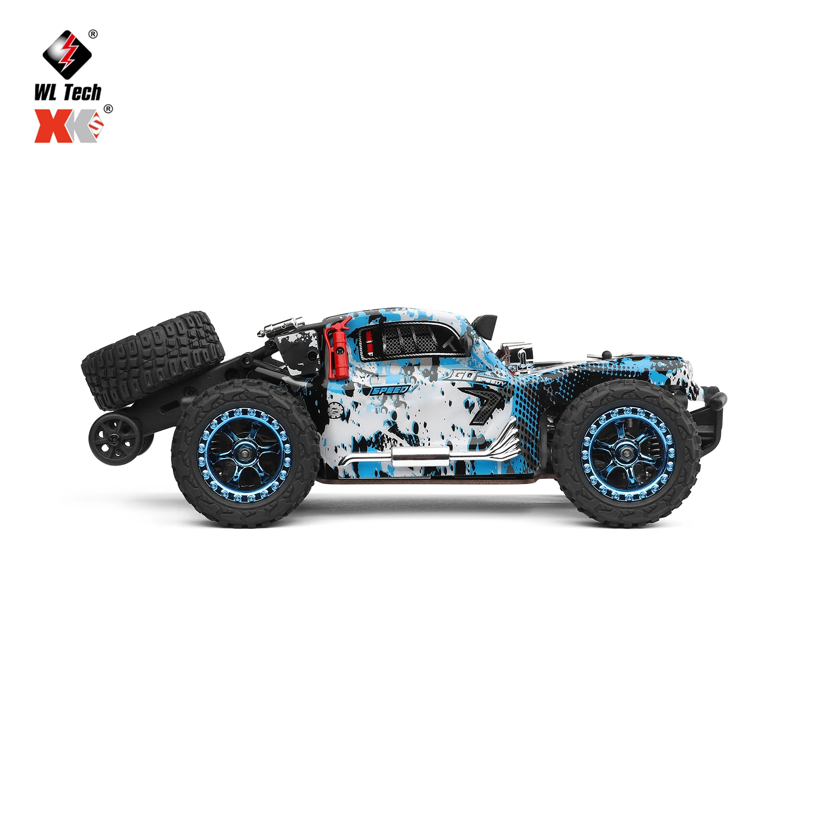 WLtoys 284161 1:28 4WD RC Car With LED Lights 2.4G Radio Remote Control Car Off-Road Drift Mons-ter Trucks Toys for Kids 2023