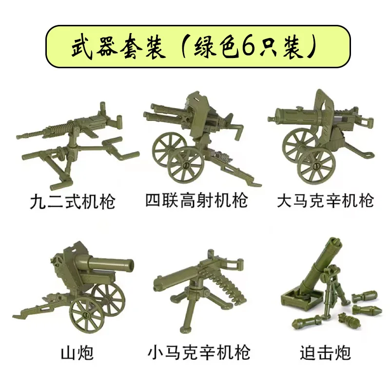 Schlüsselwörter: Zweiter Weltkrieg, Bausteine, Artillerie, Spezialeinheiten, humanoide Puppe, Mini-Figur, Spielzeug, Stiftebox, Geburtstagsgeschenk