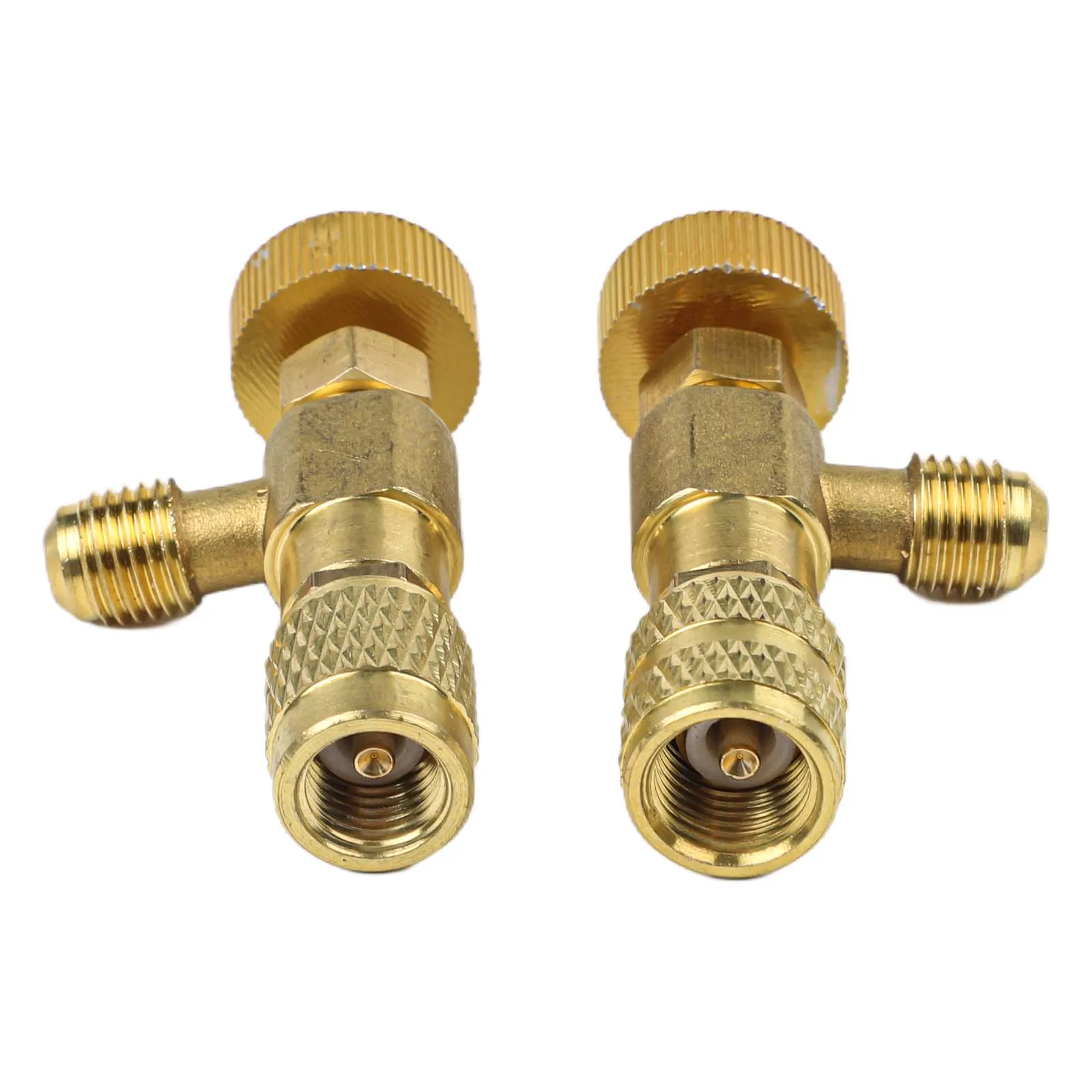 Useful Industrial New Air Conditioning adapter Replacement Coupler Gold 1/4