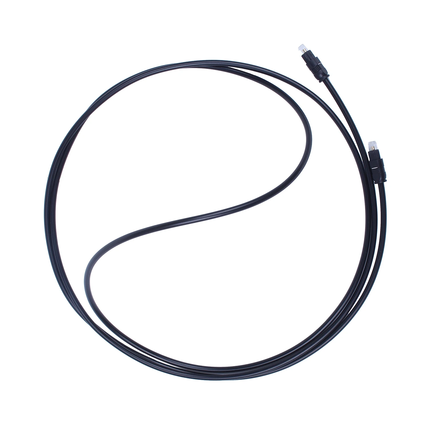 Fits for Digital Fiber Optical Optic Audio SPDIF DVD TosLink Cable Lead Cord length:2M