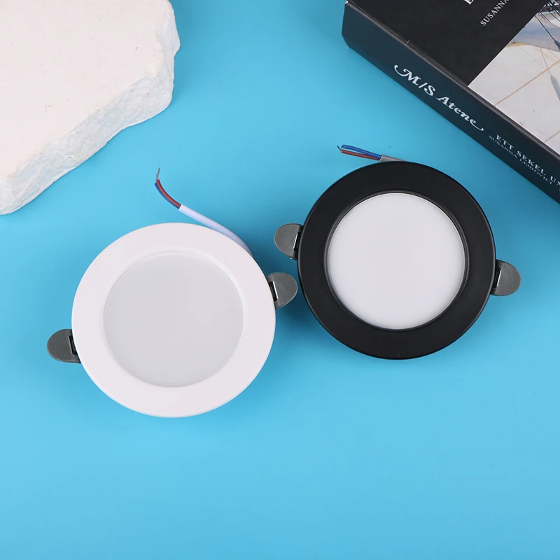 Household LED Downlight 7W Recessed Round LED Ceiling Lamp AC 220V Panel Lights Indoor Lighting Warm/Cold White/Neutral