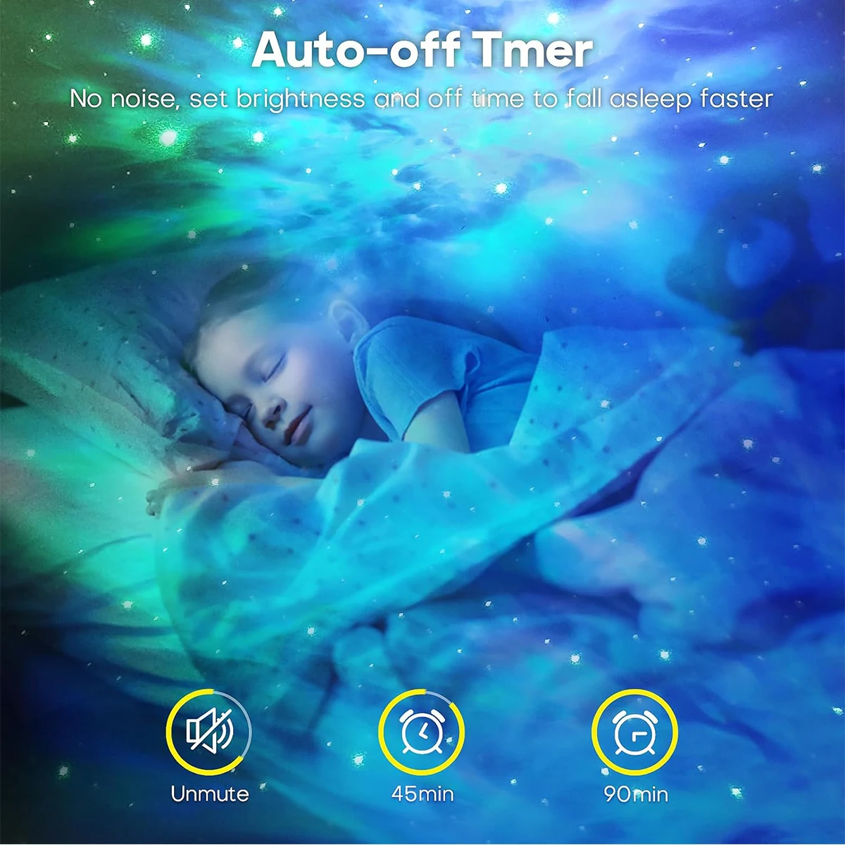 Mech Warrior Galaxy Proiettore Proiettore stellare Luce notturna con nebulosa con timer Camera da letto e proiettore di luce galassia da soffitto