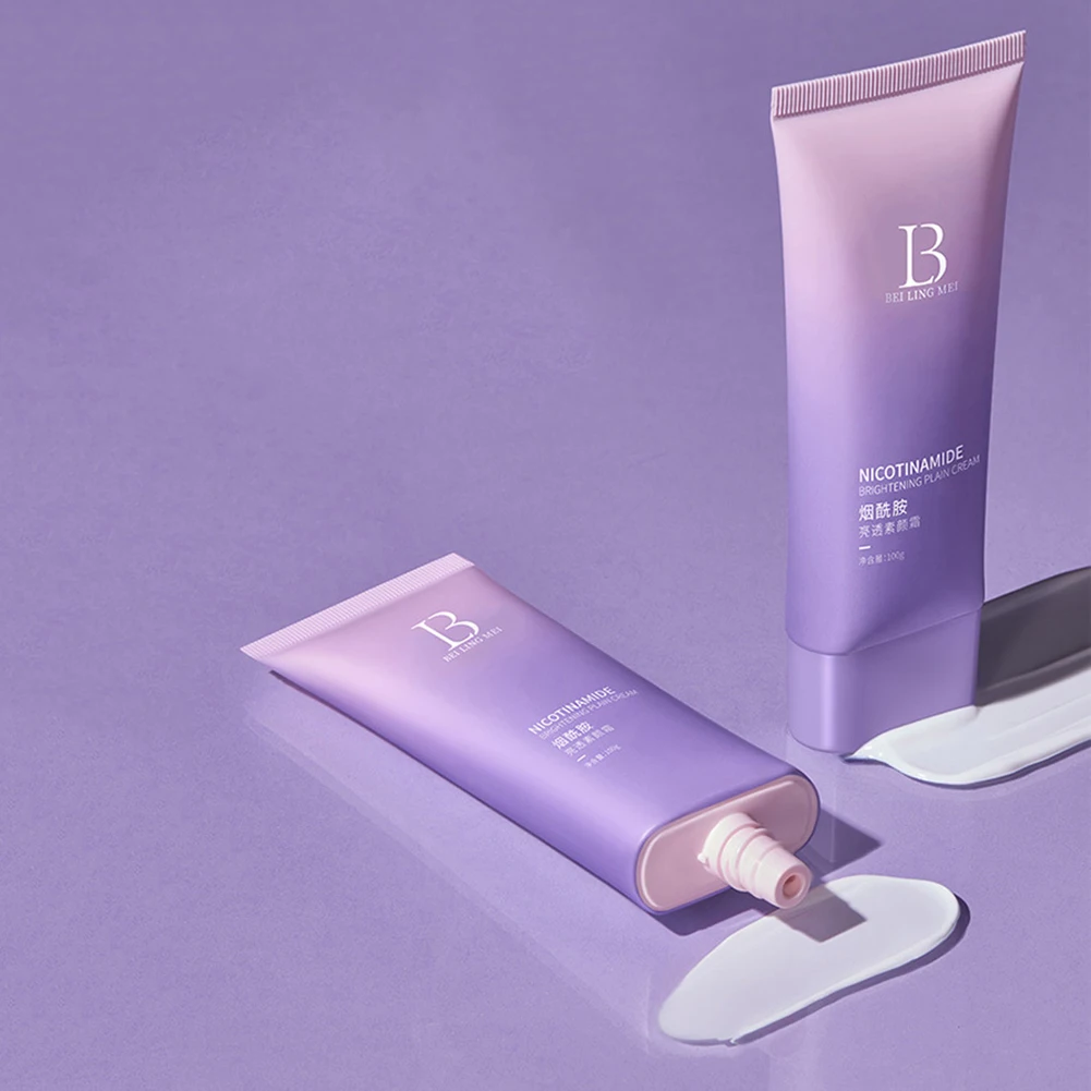 Crème Niacinamide imperméable 2 en 1 crème d'isolation multi-effet maquillage hydratant pour le visage-fond de teint pour tous les types de peau 