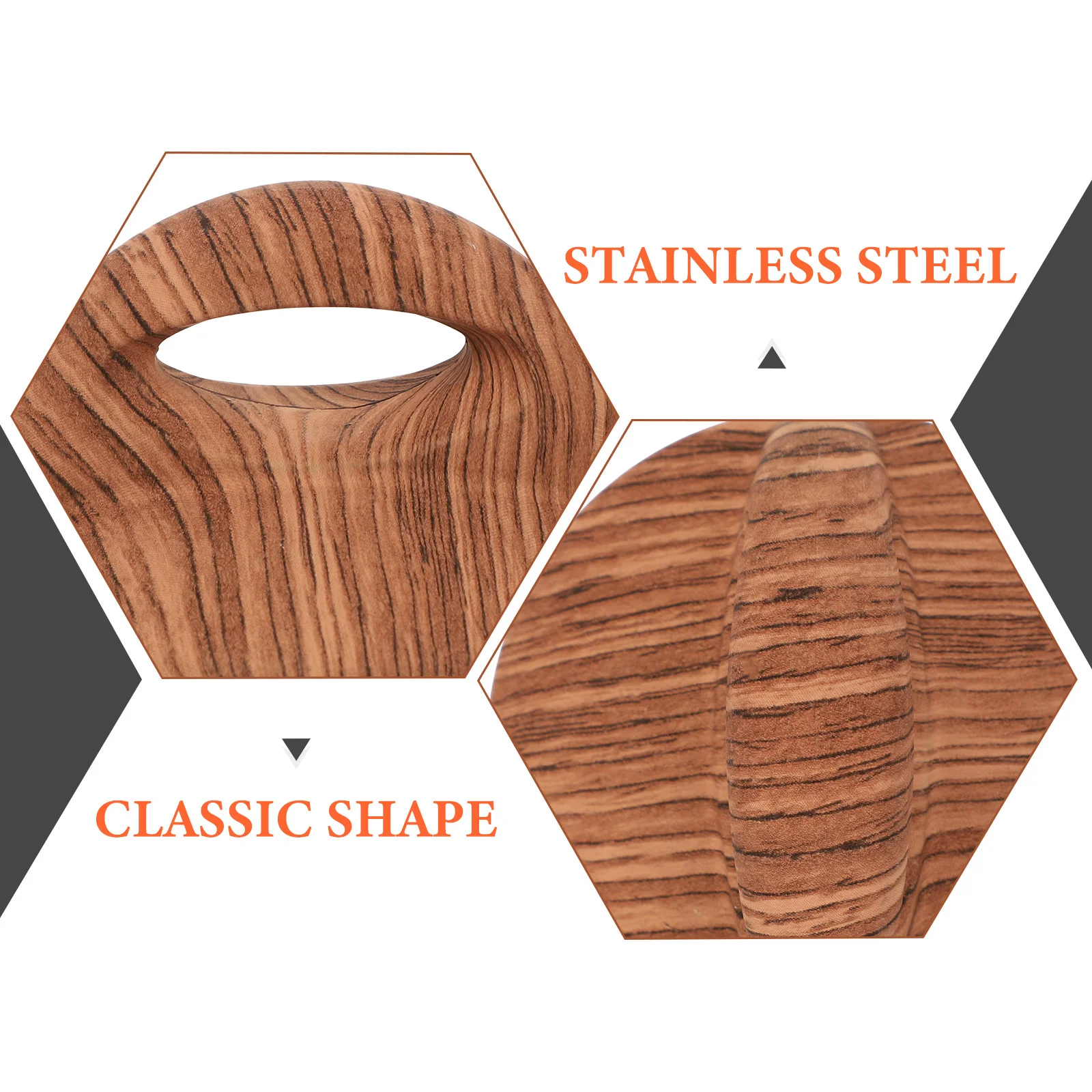 

4Pcs Stainless Steel Pot Lid Handles Replaceable Knobs Wear-Resistant Sturdy Anti-Scald for Household Cookware Lid Replacement