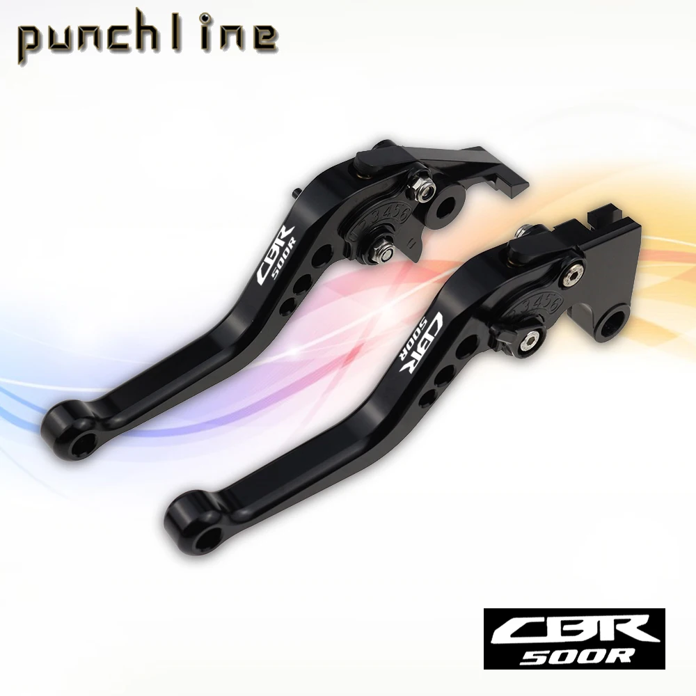 Fit For CBR500R 2013-2021 CBR 500F  CBR 500X Motorcycle CNC Accessories Short Brake Clutch Levers Adjustable Handle Set