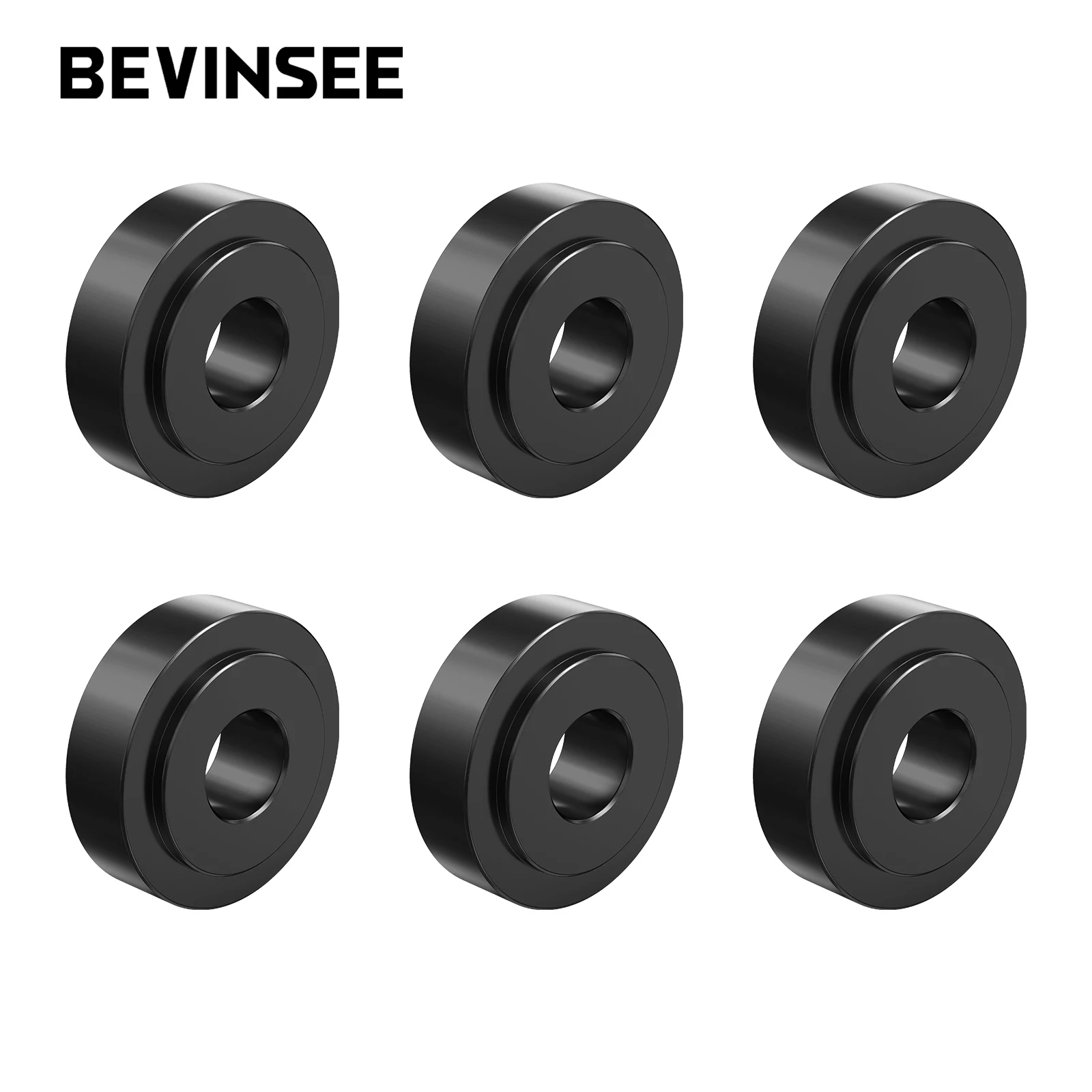 

BEVINSEE Solid Aluminium Shifter Bracket Bushings for Audi A3 TT for VW 02A 02J 02M 02Q Gearboxes for Golf 5/6 for Passat B6/B7