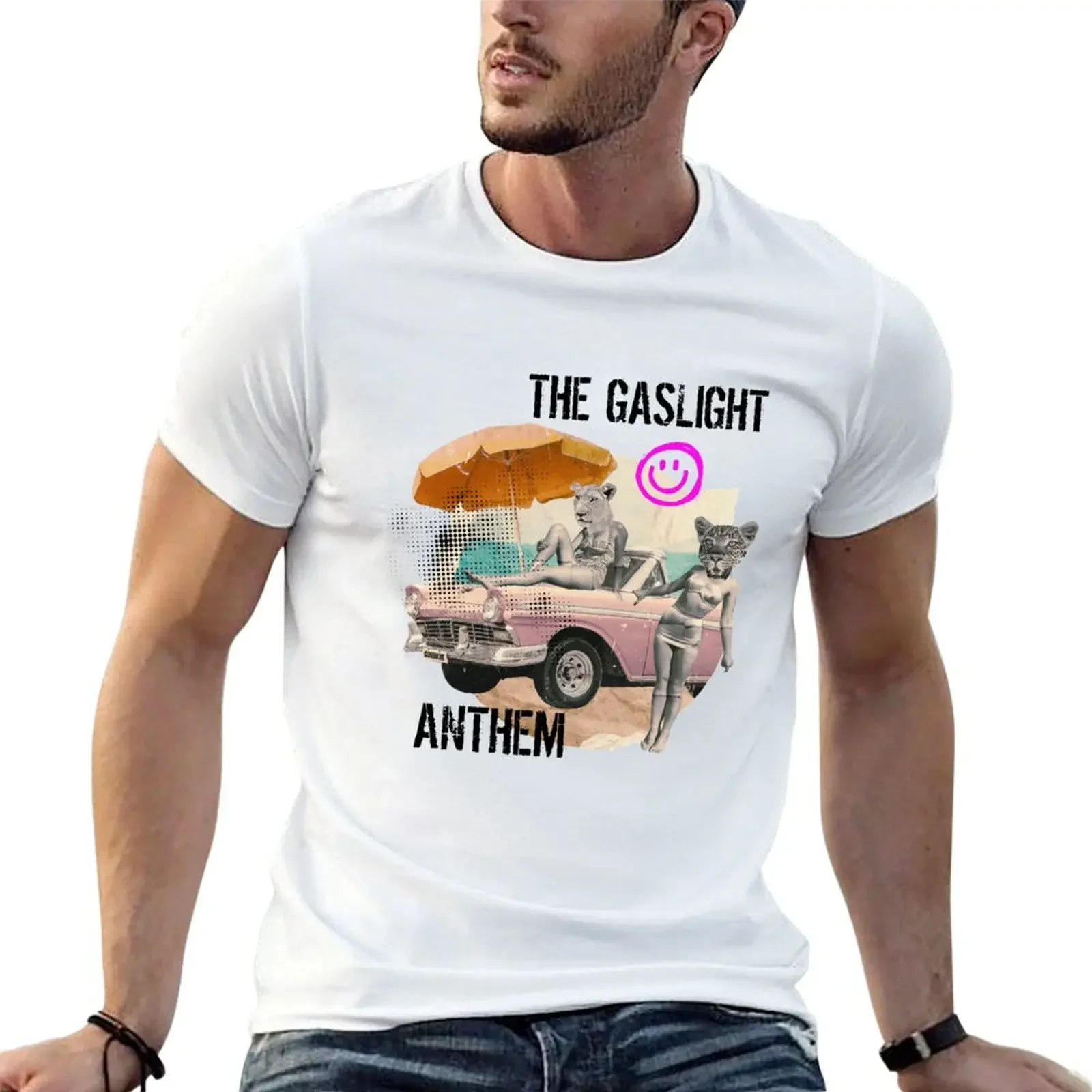 

The Gaslight Anthem T-Shirt plain for a boy animal prinfor boys graphics mens big and tall t shirts