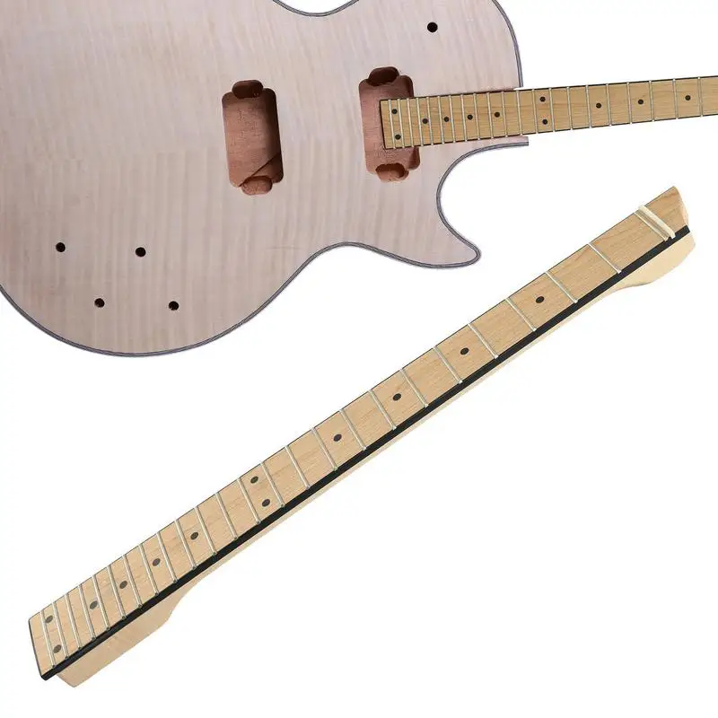 

Matte 24 Fret Guitar Neck Headless Guitar Fingerboard Neck For Electric Guitar Maple Handle Rosewood Fingerboard Guitar