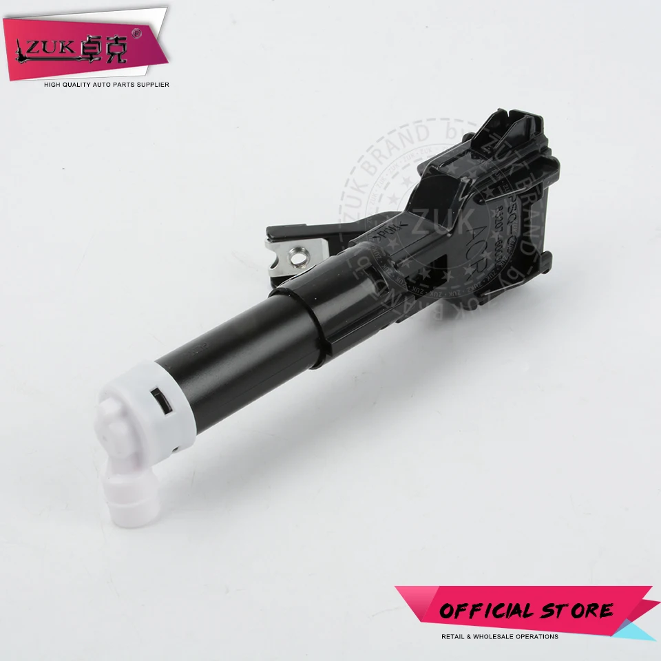 Front Headlight Washer Nozzle Cover For TOYOTA LAND CRUISER 200 2012-2015 LC200 Head Light Car Lamp Headlamp Water Spray Jet Cap