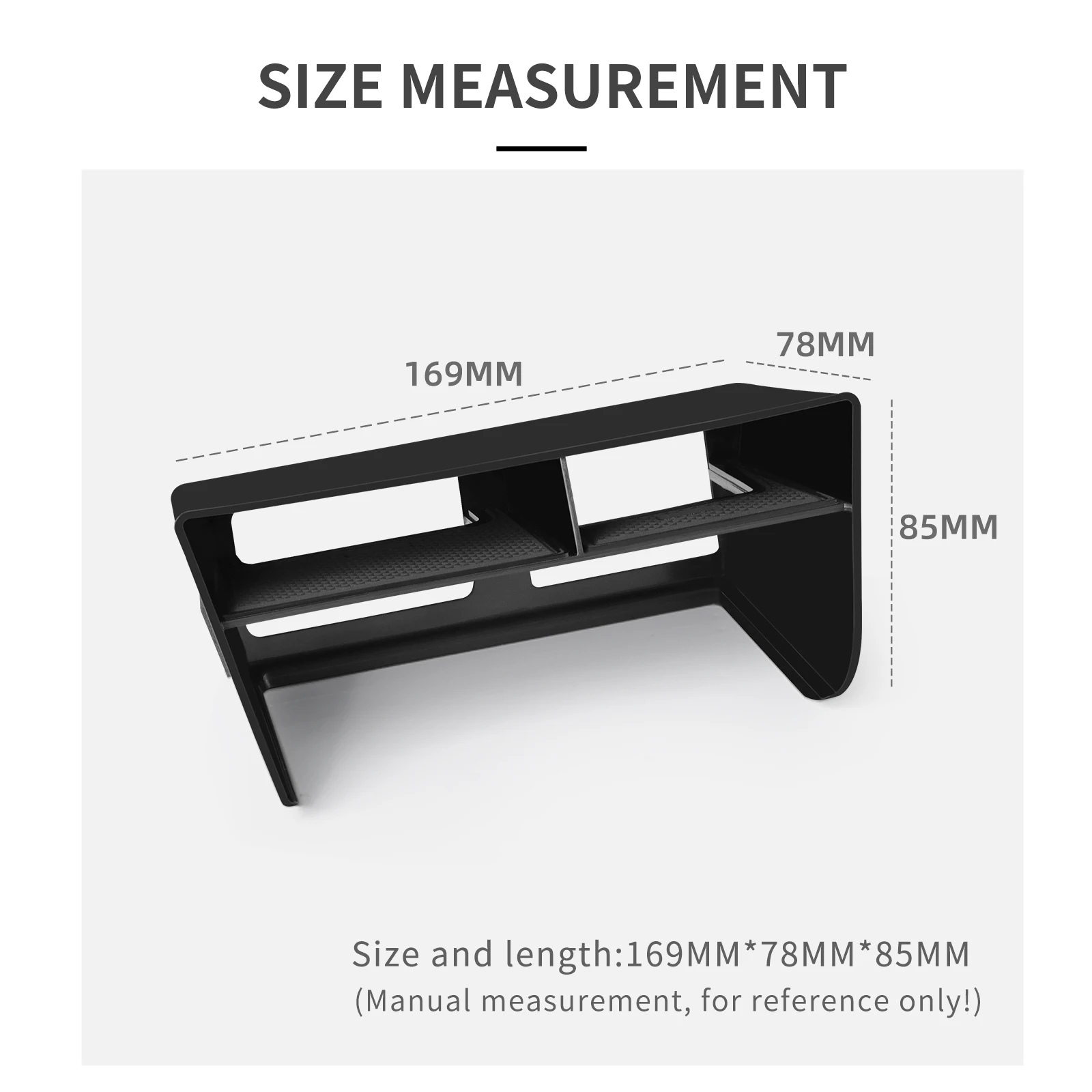 for Subaru Forester 2019-2024 Car Storage Box Central Console Tidying Organizer Case Tray Auto Interior Accessories