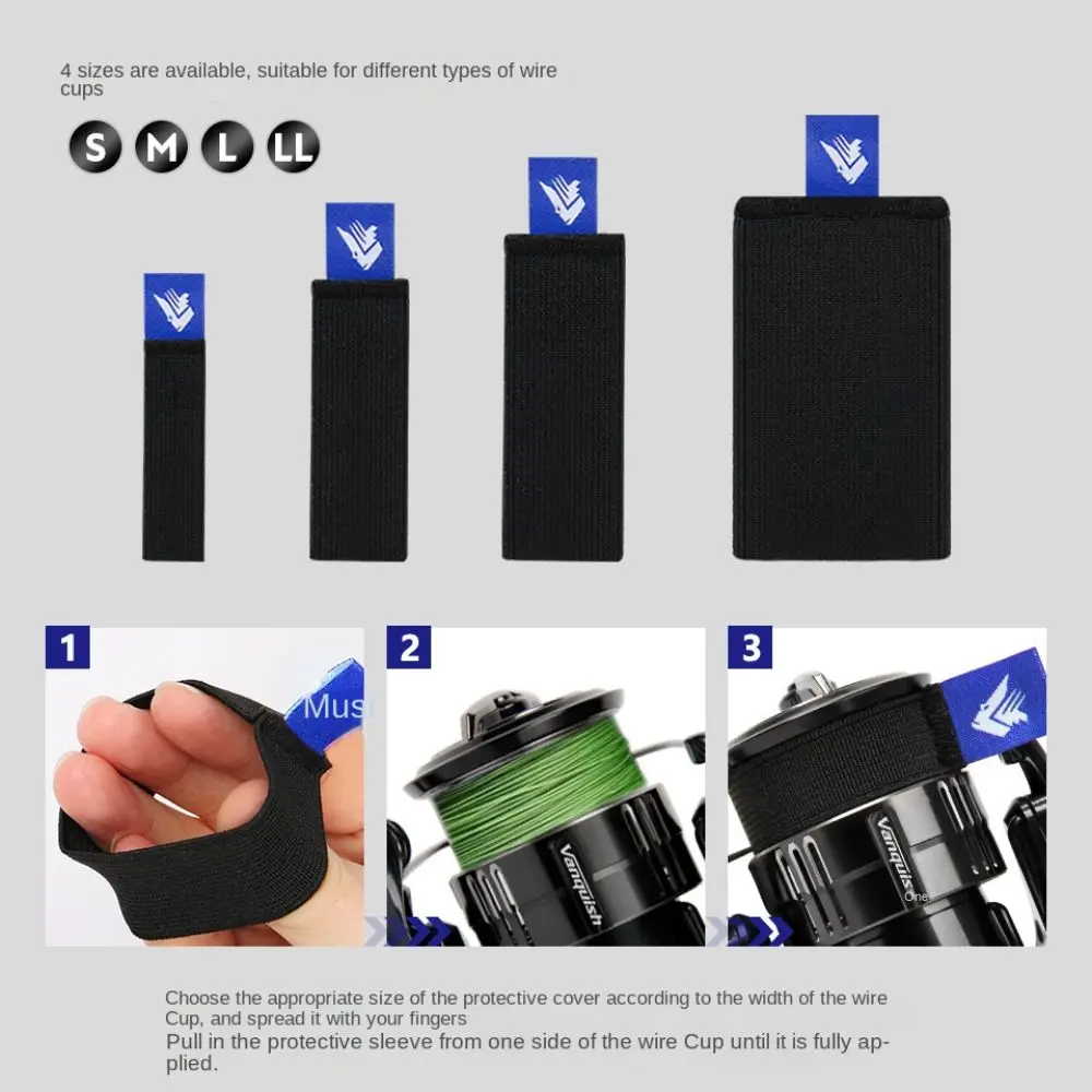 4 قطعة بكرة الصيد بكرة الصيد حزام الغزل عجلة حماية حزام الصيد بكرة حماية حزام حامل القطب أداة صيد السمك