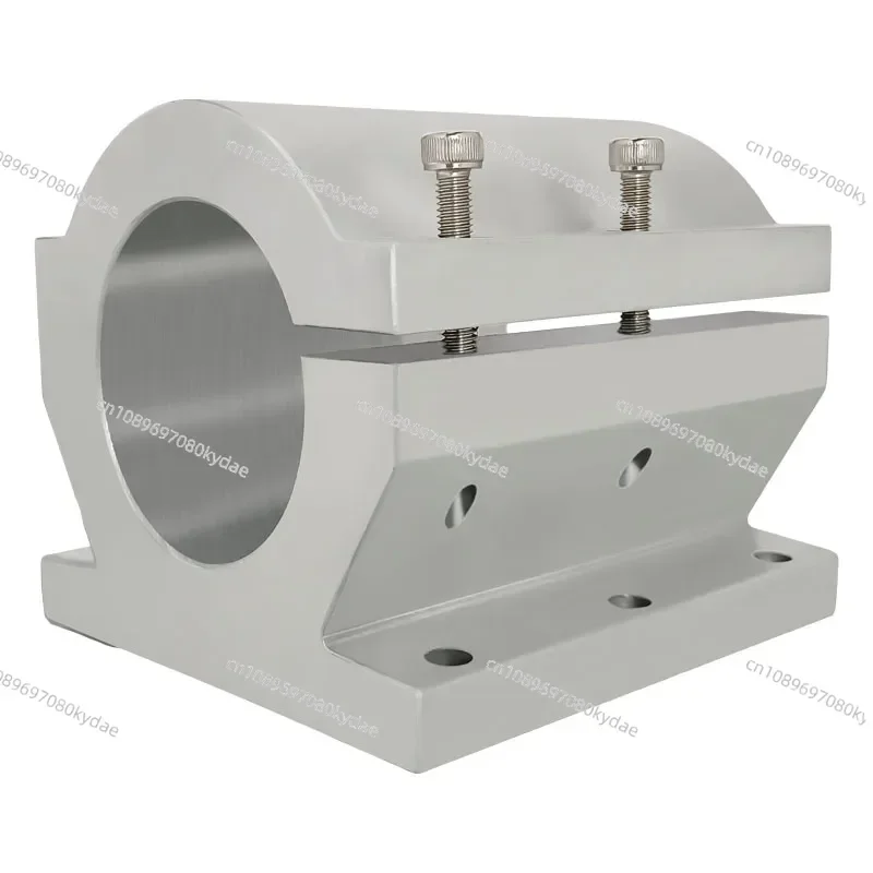 Engraving Machine Spindle Clamp Motor Holder Spindle Holder CNC Processing Aluminum Hoop 52/65/80mm