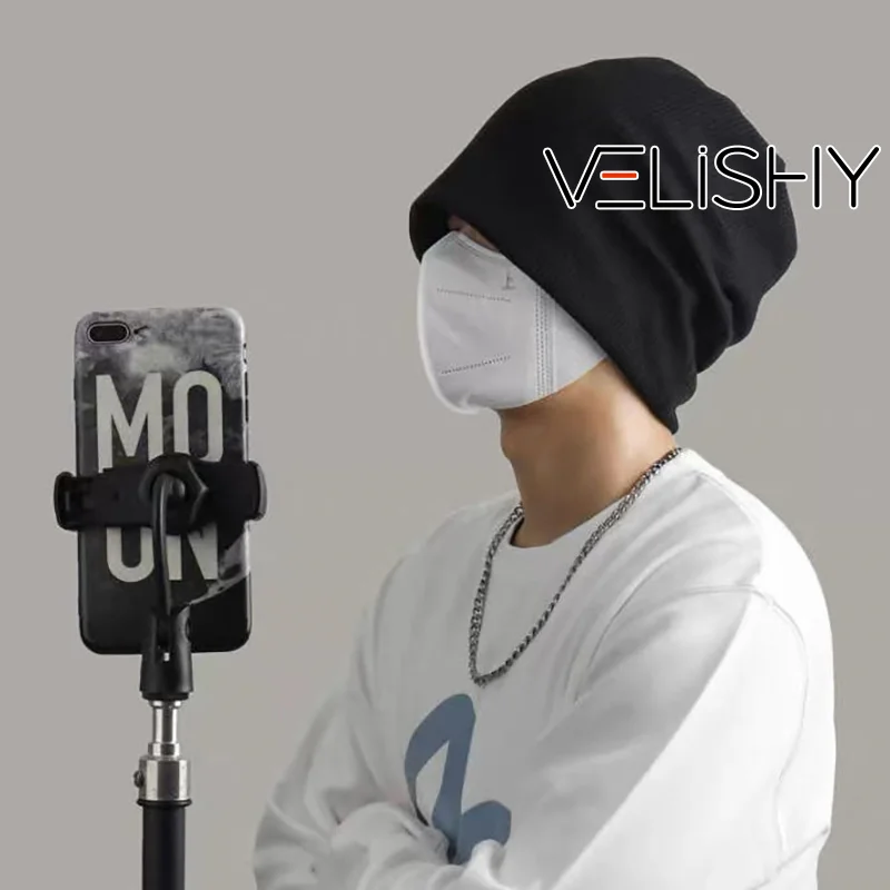 

Шейный ремешок унисекс, теплая пуловерная шапка, ветрозащитная защита ушей, шляпа без вентиляции, стильный головной убор в мотоциклетном шлеме