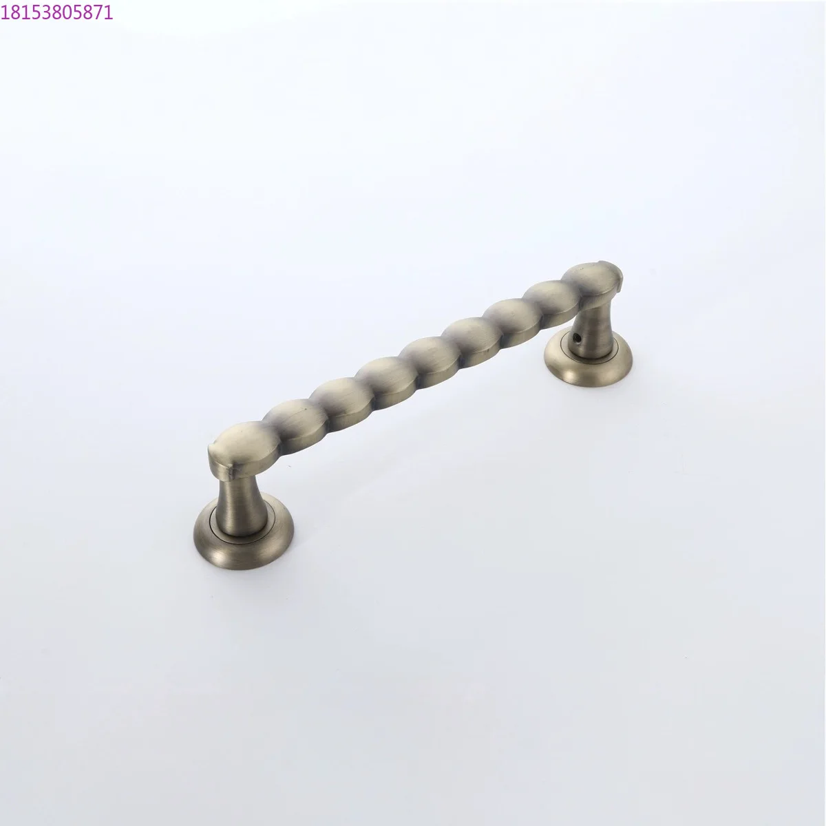 Wooden door antique handle opposite door surface bronze handle Chinese and European door handle