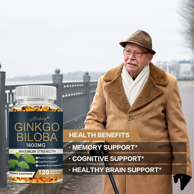 Ginkgo Biloba - Memory, Mood Improvement, Concentration Support