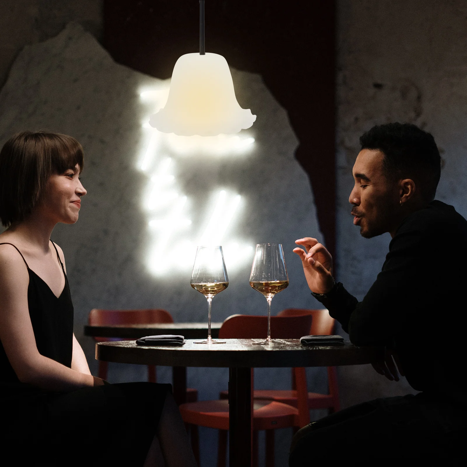 

Multipurpose Frosted Glass Lampshade Easy Installation Decorative Diffuse Lighting for Home Bar Pub Cafe Ceiling Lamp Shade