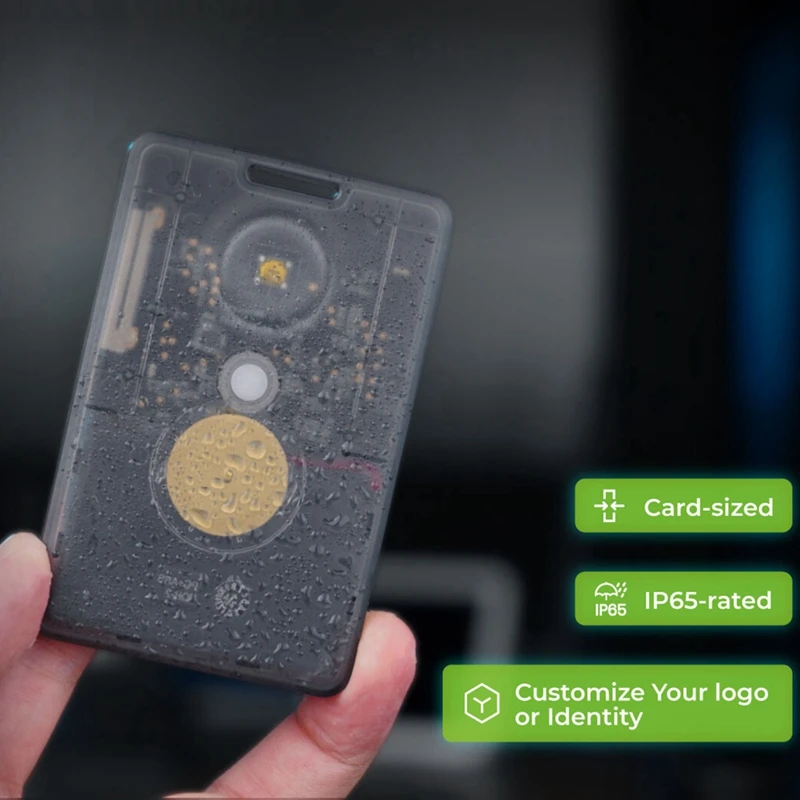 

T1000-E LoRaWAN Card Tracker Low Power Long Range Support GNSS, WiFi & Bluetooth for Indoor/Outdoor Positioning-A86Z