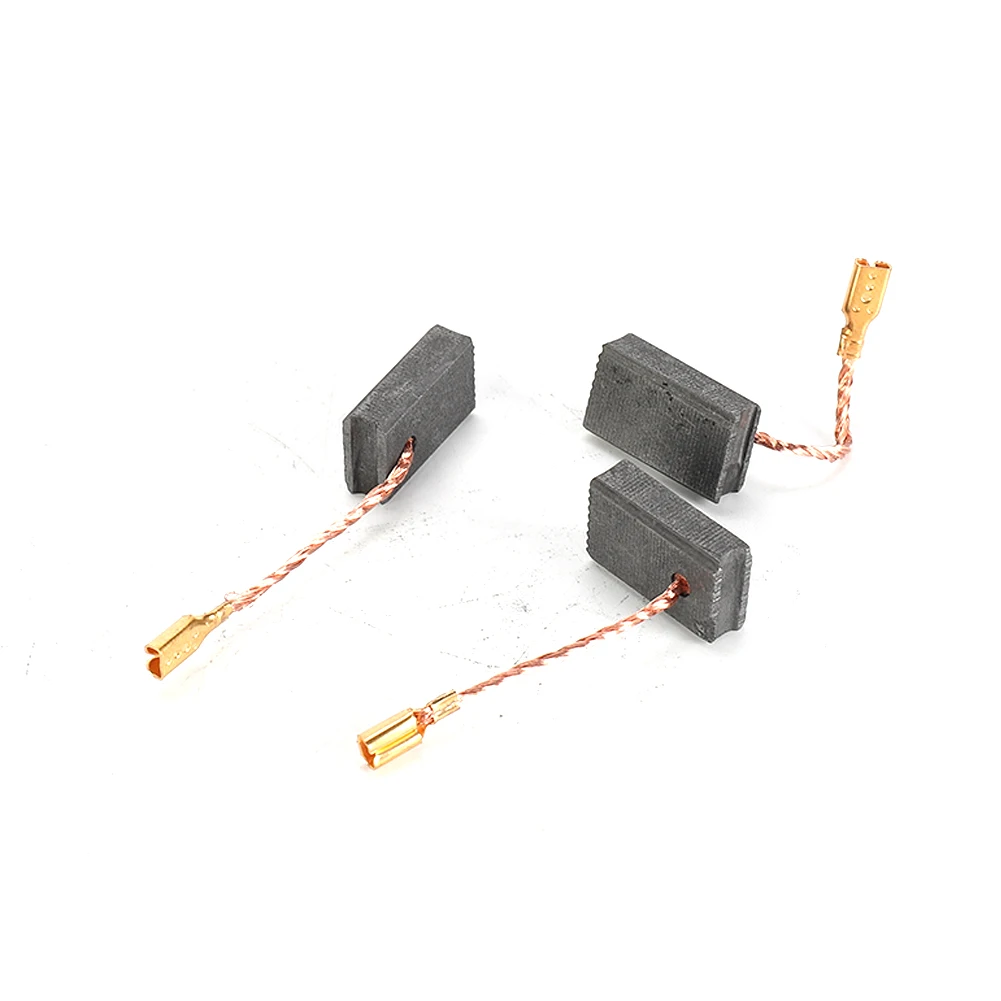 20pcs Motor Carbon Brushes With Wire Carbon Brush Spring For Bosch 125 Motor Angle Grinder 5x10x15mm Power Tool Accesories