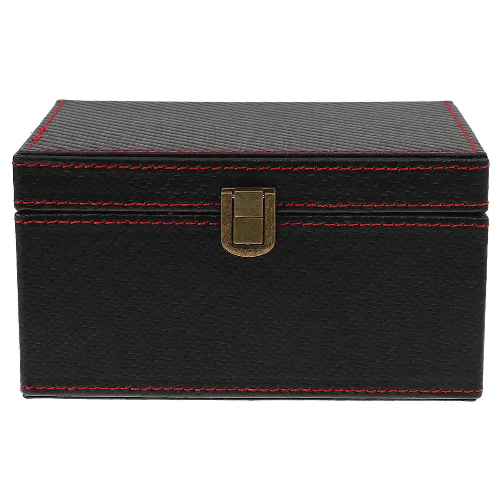 

Carbon Fiber Car Key Protector Box Matte Finish Organizer Faraday Cage for Car Keys Key Fob Blocker Large Capacity Storage