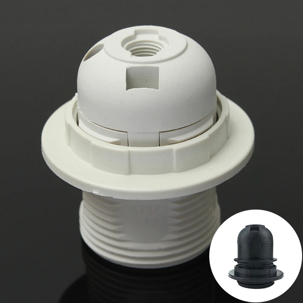 1 قطعة ES E27 M10 ضوء لمبة حامل مصباح 250 فولت عاكس الضوء طوق الإضاءة قلادة المقبس المسمار 2 ألوان #5