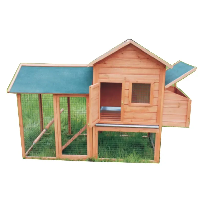 Portable Excellent Quality Cheap Wooden Chicken Coop with Nest