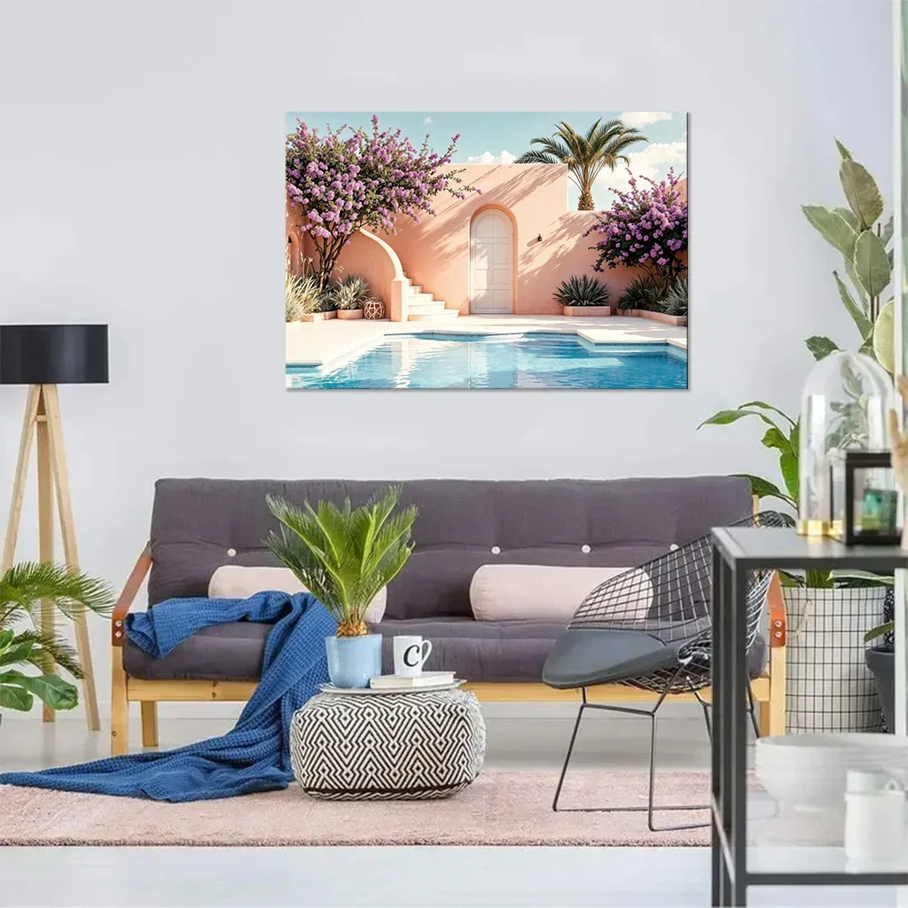 120/300/500/520/1000/1314 pièces maisons roses côtières Puzzle en bois pour salle de jeux chambre salon décor jeu de défi de difficulté