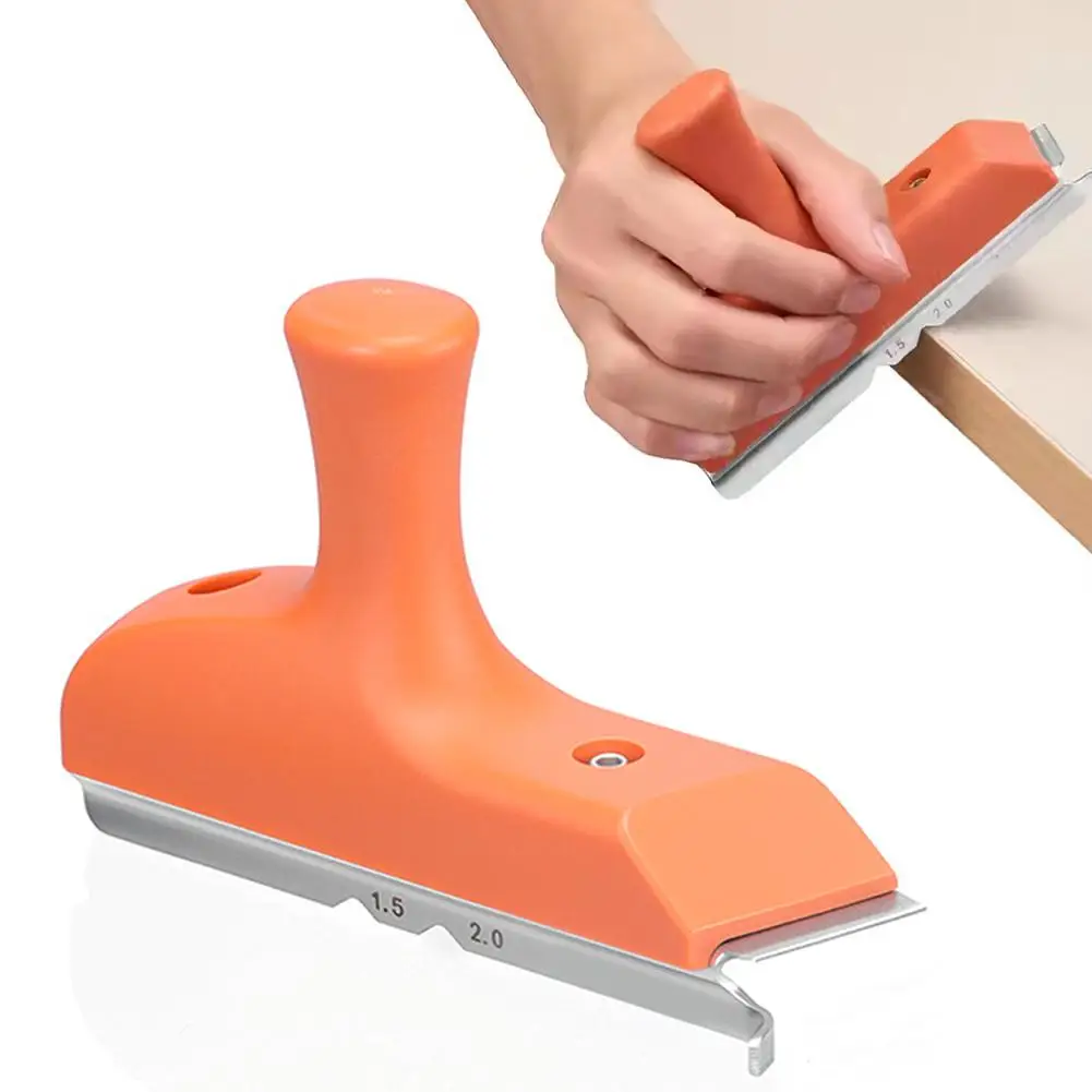 Woodworking Specific Edge Trimmer Irregular Board Straight/arc Deburring Planer Professional Edge Trimming Scraper ﻿
