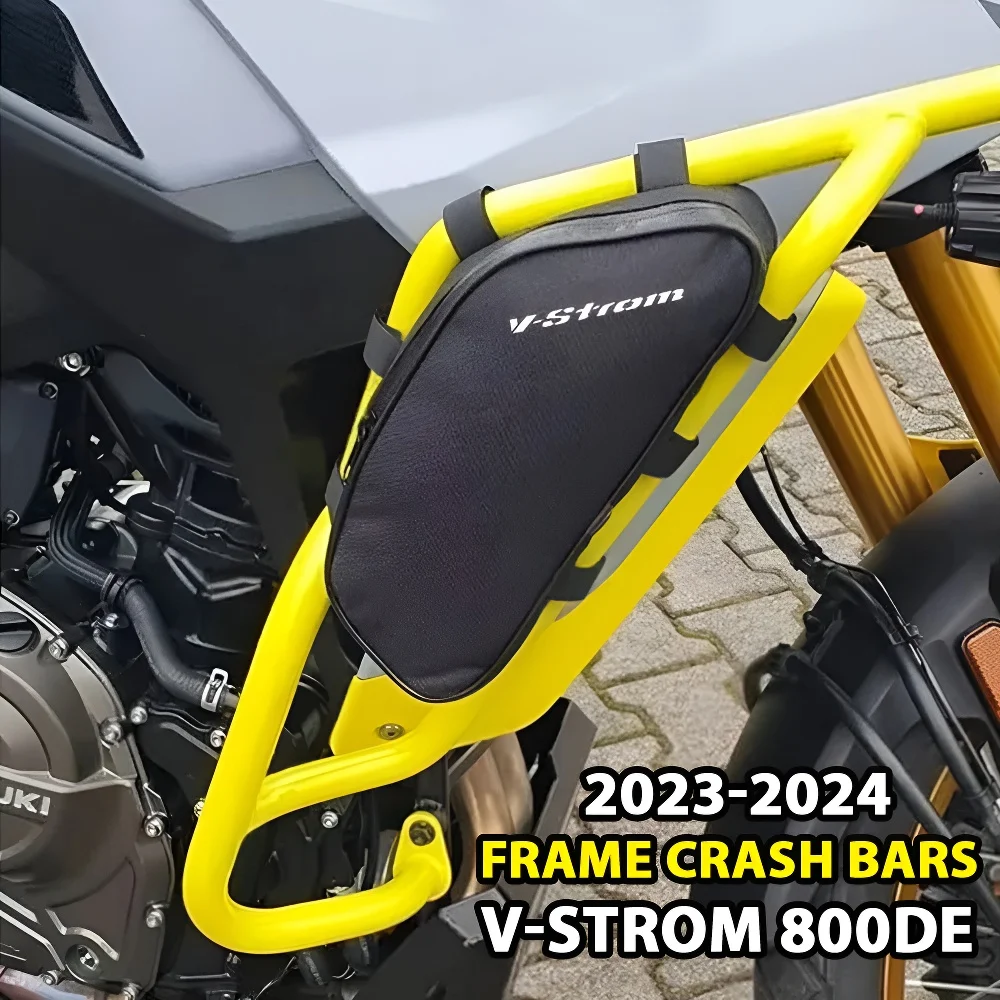 V-Strom 800DE Original Bumper Repair Tool Placement Bag FOR Suzuki V-STROM 80 0DE 2023-2024 Frame Crash Bars Waterproof Bag