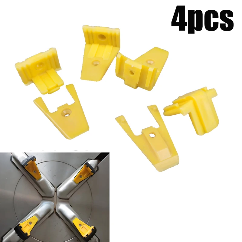 

4PC/Set Tyre Tire Changer Machine Parts Jaw Nylon Proector Clamp Case TAMP Rim Protection Insertions for Dali Tire Changer Claw