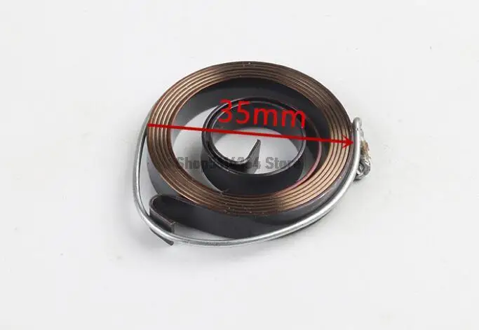 3PCS Drill Press Spring Quill Feed Return Coil Spring Assembly 680mm 35x6x0.7mm