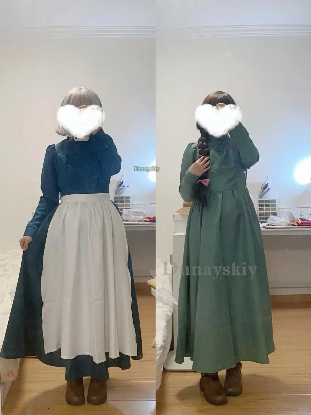 ชุดเครื่องแบบเครื่องแต่งกายอะนิเมะคอสเพลย์โซฟีของผู้หญิงชุดงานแฟนซีของขวัญชุดเดรสปาร์ตี้วันคริสต์มาสวันเกิด