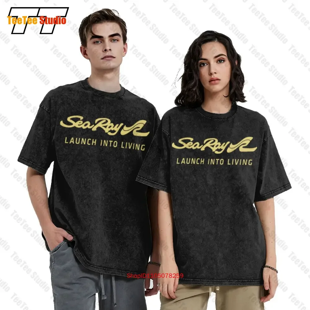 Sea Ray Boats Sport Powerboat Sailboat Yachts Cruisers Sdx Vintage Oversized T-Shirt UDTY