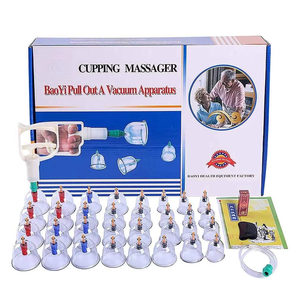 

Hot Selling Factory Wholesale Chinese Traditional Medicine Vacuum Cupping Therapy Massager Strong Suction Cups 32 for Household