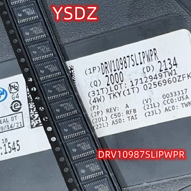 

5-10PCS/LOT DRV10987SLIPWPR 987SLI HTSSOP24 new original