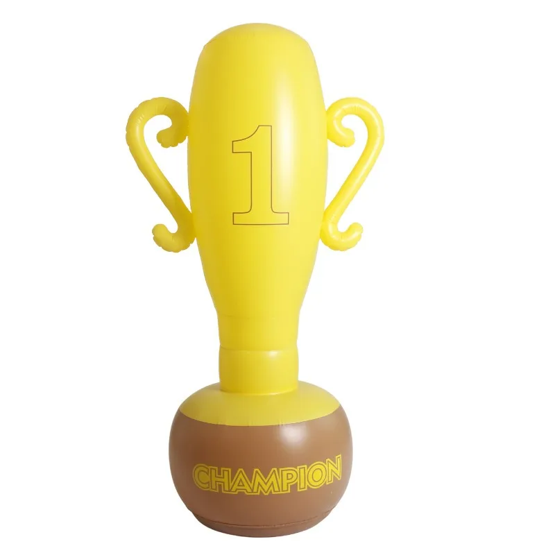 European Cup Champion Super Inflatable PVC Trophy Arrangement Props