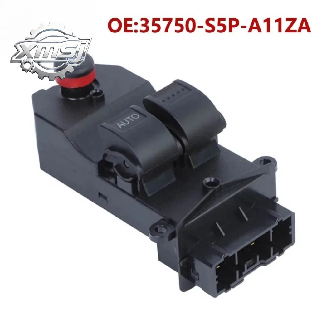 Interruptor de ventanilla eléctrica para coche, accesorio para Honda Civic 2001-2005