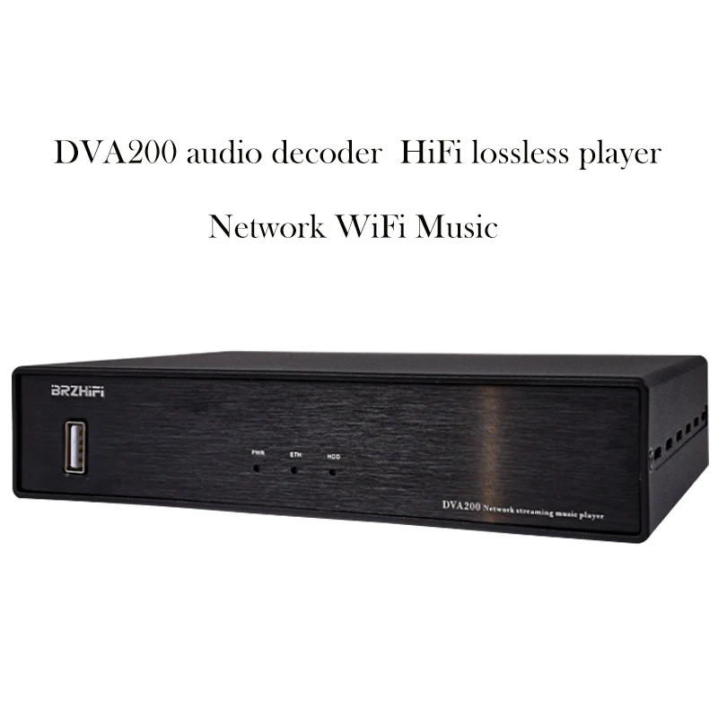 

AIYIMA SMSL DVA200 Streaming Audio Decoder Network WiFi Music Stereo Lossless HiFi Player USB Hard Disk Digital Player