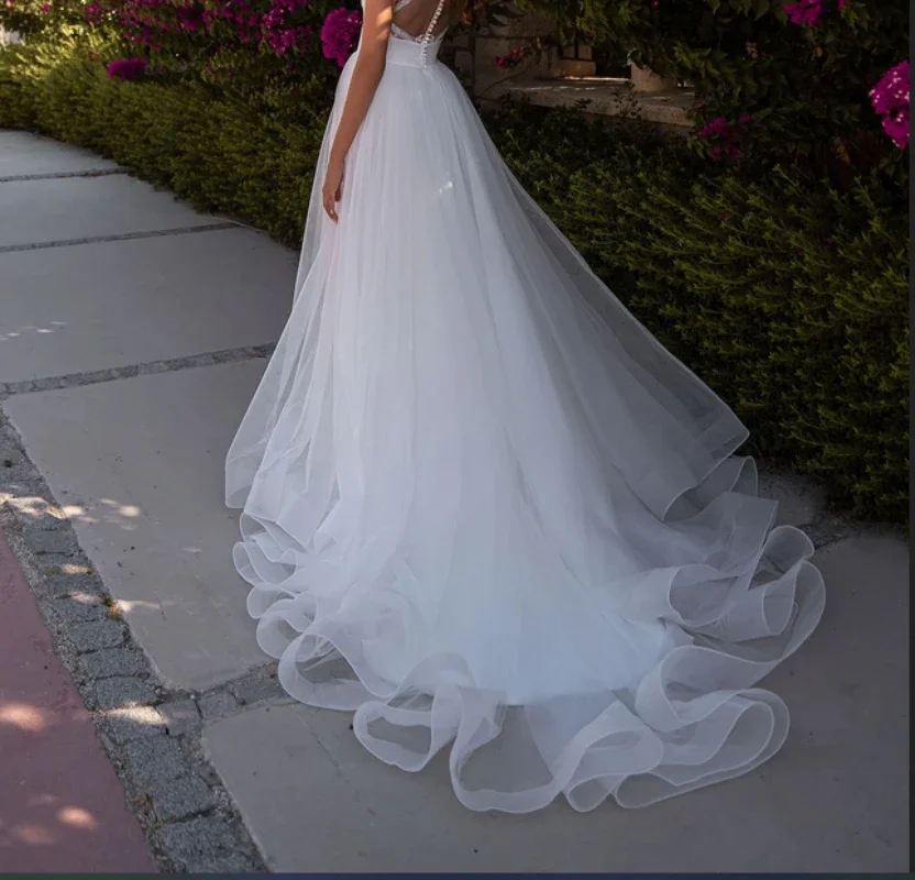 Tren de boda desmontable, tren extraíble, vestido de novia con tren desmontable, falda desmontable, tamaño personalizado