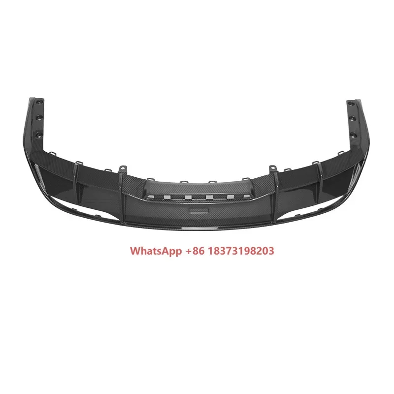 

Custom Wholesale Composite Auto Parts Aftermarket Car Carbon Fiber Body Kit Bumper Trim Rear Lip for Model3 Model 3