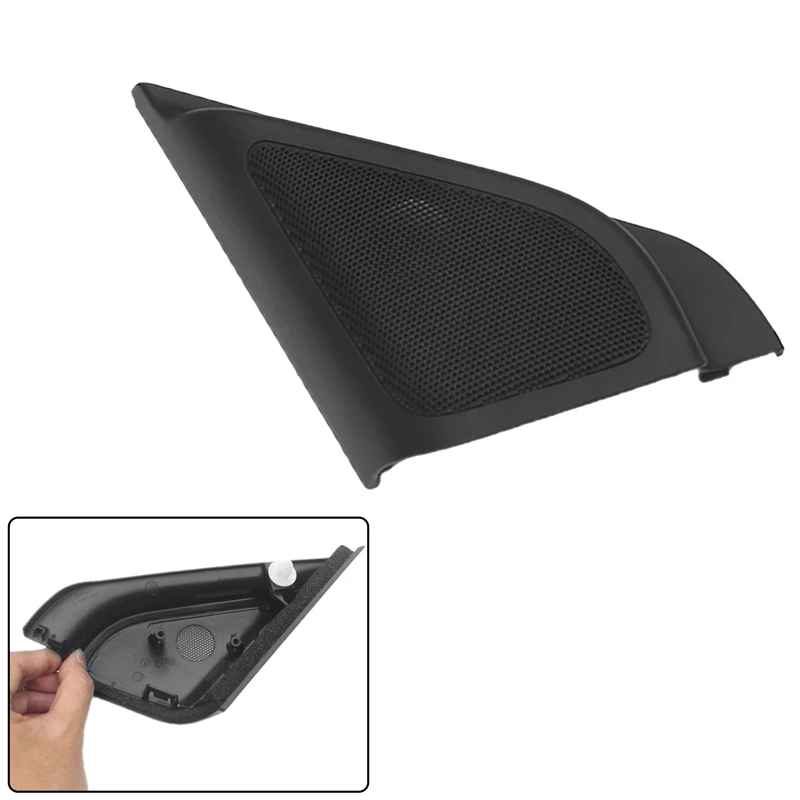 Front Door Mirror Trim Tweeter Speakers Panel Triple-Cornered Treble Horn Cover For Suzuki Vitara 2015 2016 2017