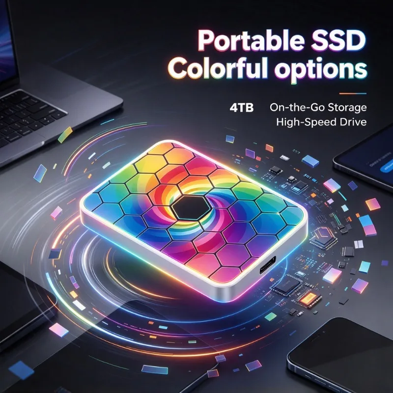 disque-ssd-externe-portable-4tb-rgb-design-nid-d'abeille-arc-en-ciel-disque-a-semi-conducteurs-haute-vitesse-pour-ordinateur-portable-pc-telephone-et-tablette-avec-eclairage-rgb