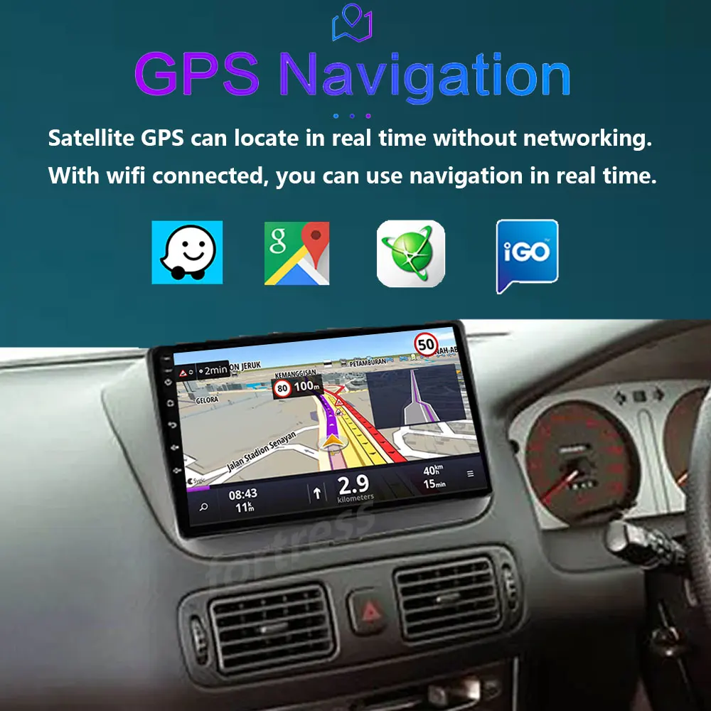 4G Android 13 Radio For Toyota Corolla E110 VIII 1995-2002 Right Wheel Car stereo Multimedia Player Carplay Auto GPS navigation