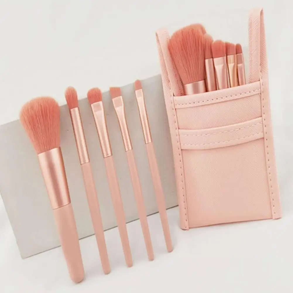 Prático Leve Maquiagem Brush Set, pincel de blush, rosto denso Blush, base em pó, estudante, 1 conjunto