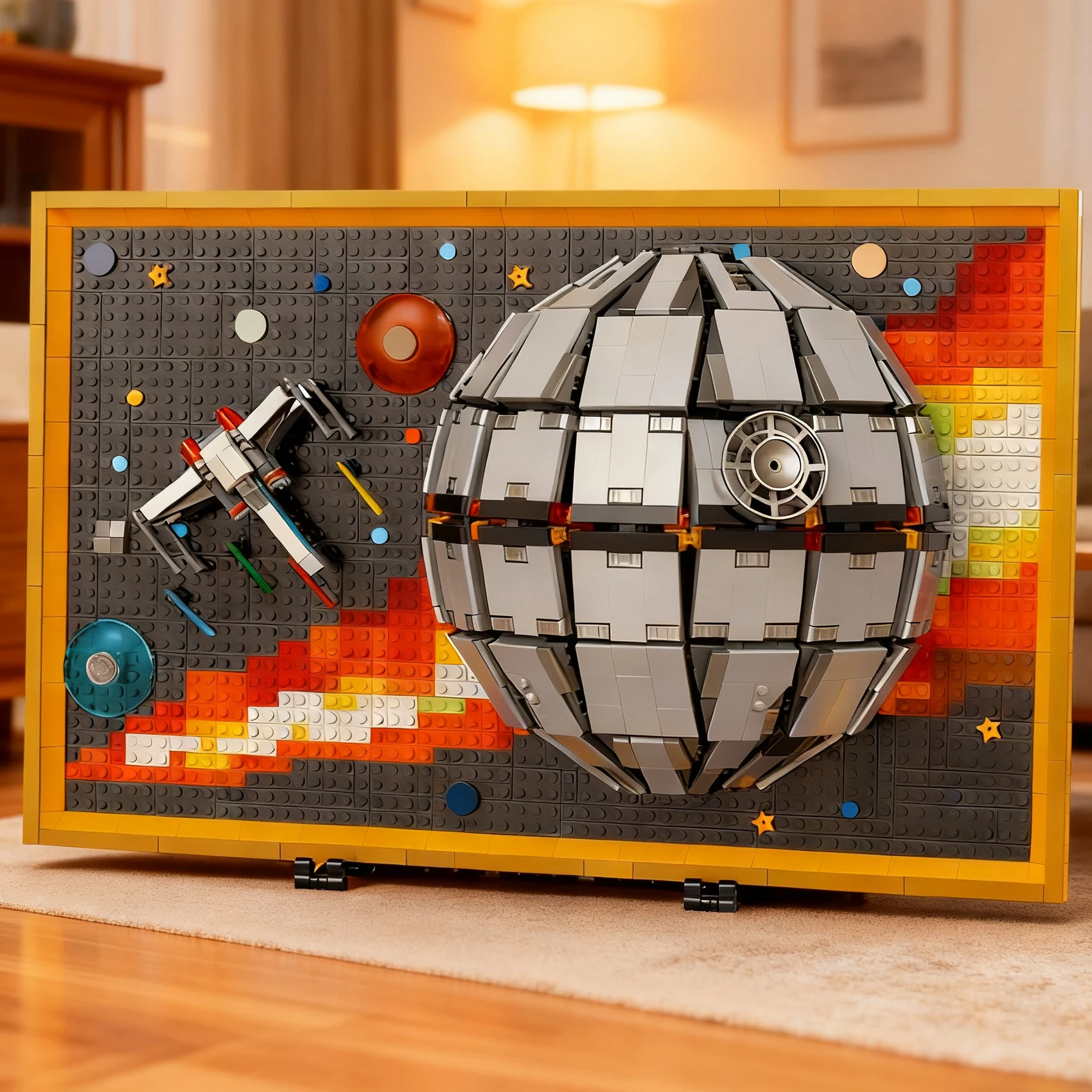 

Конструктор «Звезда Смерти» (1566 деталей) — Модель «Забытая Звезда» для сборки, декор для дома, MOC-конструктор, игрушка-подарок для детей