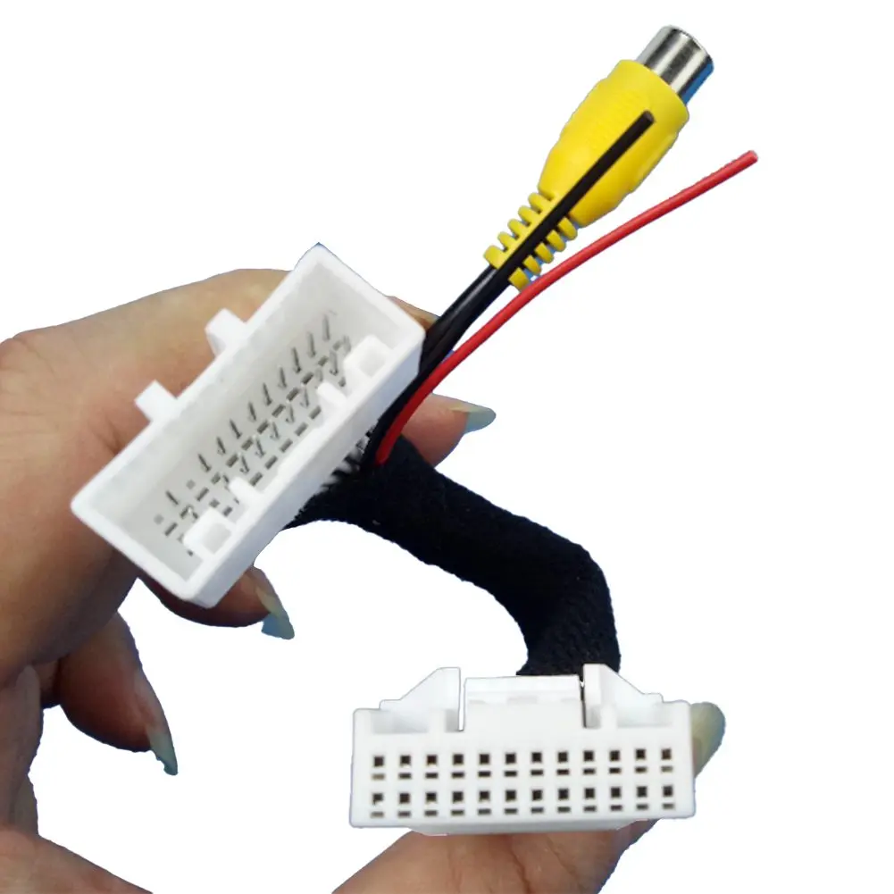For Kia Car Rear View Camera Car Rear Camera Connection Cable Installation Kit Wear-Resistant Material Easy To Use