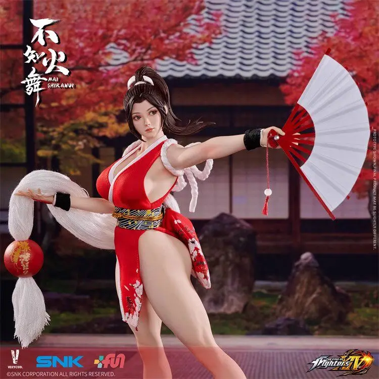 

【In Stock】 VERYCOOL SNK The King of Fighters XIV Mai Shiranui 1/6 Action Figure Model Collectible Gift Desktop Ornaments