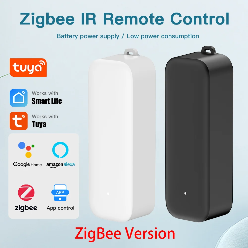 Tuya Zigbee Telecomando IR Intelligente Universale A Infrarossi per il Controllo Domestico Intelligente per TV DVD AUD AC Funziona con Alexa Google