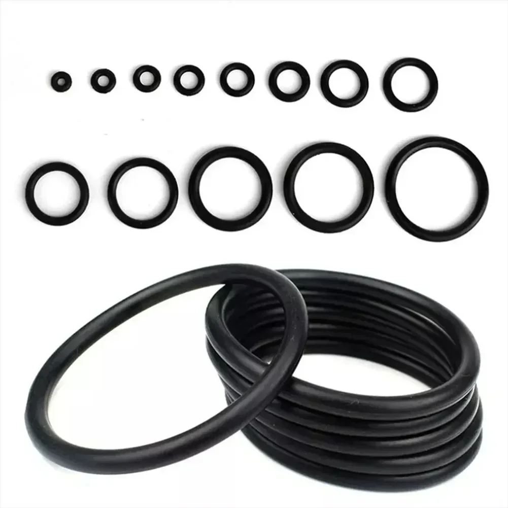 382PCS Inch O-Ring Kit Repair Set Case Box Assortment 30 Size Nitrile Rubber Ring Seal O Ring Gasket For Plumbing Automotive