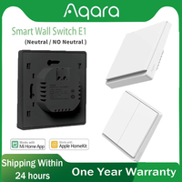 Aqara Zigbee 3.0 Wireless Smart Wall Switch E1 Wireless Light Switch Key LED Light Switches Smart Home For Xiaomi MiHome Homekit