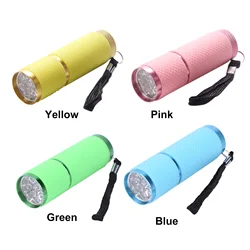 Small Flashlight with Lanyard Aluminum Alloy Pocket Torch White Light Lighting Kids Birthday Gift Outdoor Lighitng Equipment